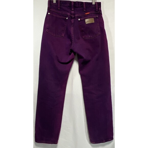 Wrangler Cowgirl Jeans Purple 9x32 - Picture 4 of 9
